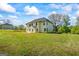Exterior back of the home with large backyard lawn at 634 Gardner Rd, Stockbridge, GA 30281