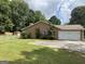 Charming home with a well-manicured lawn and a two-car garage, providing ample space for vehicles and storage at 416 Winterwood Dr, Stockbridge, GA 30281