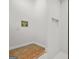 Bathroom remodel features tiling work in shower stall and space for washer/dryer hookups at 2878 Heather Row Sw Rdg, Lilburn, GA 30047