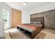 Contemporary bedroom with a stylish bed, decorative rug, and ample natural light at 2878 Heather Row Sw Rdg, Lilburn, GA 30047