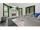 Living room features a fireplace and a seating area at 2878 Heather Row Sw Rdg, Lilburn, GA 30047