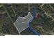 View of the property map showing 13.29 acres and the Yellow River at 2878 Heather Row Sw Rdg, Lilburn, GA 30047