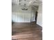 Elegant dining room with tile floors and white wainscoting at 129 Silvercrest Dr # 57, Acworth, GA 30101