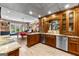 The spacious kitchenette features stainless steel appliances, perfect for preparing snacks and drinks at 134 Mellington Ln, Peachtree City, GA 30269