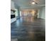 Open living space with modern fireplace, hardwood floors, and a view into the eat-in kitchen at 149 Silvercrest Dr # 58, Acworth, GA 30101