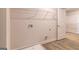 Interior view of a laundry room with hookups and storage at 220 Fern Dale Dr # 71, Fairburn, GA 30213