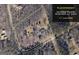 Aerial view of a home with a large lot, showcasing property boundaries and lush surrounding landscape at 100 Willow Wood Road, Social Circle, GA 30025