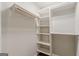 Walk-in closet with built in shelving at 489 Radar Dr, Hapeville, GA 30354