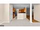 View of the kitchen from the living room and dining room at 130 Augusta Dr, Peachtree City, GA 30269