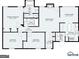 Detailed floor plan with dimensions for the entire house at 200 Pine Tree Ln, Mcdonough, GA 30252