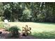 Scenic backyard showing lush green lawn at 9342 Carillon Ct, Jonesboro, GA 30236