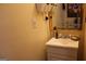 Bathroom with a vanity and sink and soap dispenser at 9342 Carillon Ct, Jonesboro, GA 30236
