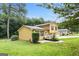 Well-maintained two-story home with a lush lawn and a side entry garage at 423 Mephisto Cir, Lawrenceville, GA 30046