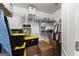 Walk-in closet featuring extensive wire shelving and storage bins at 1504 Oglethorpe Dr, Suwanee, GA 30024