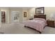 Spacious main bedroom with en suite bathroom and walk-in closet for ample storage at 1442 Swiftwater Cir, Mcdonough, GA 30252