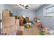 Organized basement with ample storage, toys, and play area for recreational activities at 1112 Haver Ct, Mcdonough, GA 30252