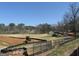Scenic view of a golf course under construction with a machine at 1876 Sw Sandtown Sw Rd, Atlanta, GA 30311