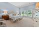 Bright bedroom with ample natural light from large windows and plush carpeting at 127 Darwish Dr, Mcdonough, GA 30252