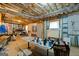 Spacious unfinished basement with art supplies and open ceiling at 2009 Parador Aly, Mcdonough, GA 30253