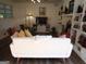 Comfortable living room with white sofa and built-in shelving at 3025 Ebenezer Rd., Se Rd, Conyers, GA 30094