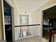 Second story hallway with overhead lighting and a view to the level below at 3205 Anneewakee Falls Pkwy, Douglasville, GA 30135