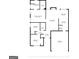 Detailed floor plan showcasing the layout of the home with dimensions for each room at 106 Oakwood Cir, Stockbridge, GA 30281