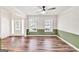 Spacious room with hardwood floors, natural light, and a welcoming atmosphere at 3338 Gardenside Walk, Loganville, GA 30052