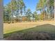 Expansive backyard with lush green grass and mature trees surrounding the property at 6857 Louis Dr, Locust Grove, GA 30248