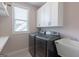 Well-equipped laundry room with modern appliances and ample counter space at 319 Beaconsfield Dr, Sharpsburg, GA 30277