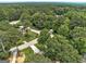Scenic aerial view of a home nestled among lush greenery, highlighting its serene and private location at 203 First Leaf, Peachtree City, GA 30269