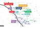 Community map showing nearby restaurants, schools, parks and airport at 628 Whitman Ln, Stockbridge, GA 30281