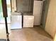 Laundry area with washer and dryer at 8832 Twin Oaks Dr, Jonesboro, GA 30236