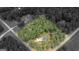 Expansive aerial view of a secluded home nestled among lush trees, showcasing its private setting and expansive lot at 10 Stagg Trce, Social Circle, GA 30025