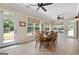 Eat-in kitchen with tile floor and a table for six at 1000 Turner Church Rd, Mcdonough, GA 30252