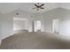 Large bedroom features vaulted ceilings and lots of natural light at 907 Brisley Cir, Hampton, GA 30228