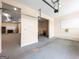 Garage with lots of space, built in storage and a room behind it at 335 Canvasback Trl, Locust Grove, GA 30248
