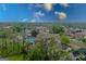 Bird's eye view of the town featuring landmarks, railroad tracks, and lush greenery at 109 Stockbridge Rd, Jonesboro, GA 30236
