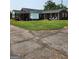 This home has a large backyard with a covered patio and covered porch at 619 E College St, Bowdon, GA 30108