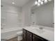 Bathroom with tub and shower combo, and sink with vanity at 42 Avian Way # 128B, Auburn, GA 30011