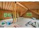 Unfinished bonus room presents opportunities to customize and add value at 99 Landers Ne Rd, Rydal, GA 30171