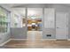 View of the kitchen from the living room featuring wood cabinets and stainless steel appliances at 520 Lakecourt Dr, Mcdonough, GA 30253