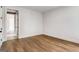 Bedroom features hardwood floors and natural lighting, perfect for creating a warm and inviting atmosphere at 100 Regina Ct, Fayetteville, GA 30215