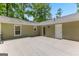 A large deck on the back of the house is perfect for enjoying the outdoors at 810 Bedford Park, Peachtree City, GA 30269