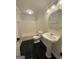 Bathroom with a single sink, shower and tub combo at 107 Terrane Rdg, Peachtree City, GA 30269