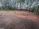 This large backyard features tall trees and a privacy fence at 260 Countryside Ln, Covington, GA 30016