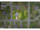 Plat overview with approximate lot lines of 0.64 acres for 301 Bradford Ct, Auburn, GA 30011 at 301 Bradford Ct, Auburn, GA 30011