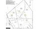 Detailed plot plan showing property lines, easements, and house locations at 2039 Fischer Rd, Sharpsburg, GA 30277