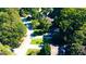 Overhead shot showcasing the tree-lined neighborhood and the property's location within the community at 8846 Wesley Pl, Jonesboro, GA 30238