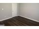 Bedroom with hardwood flooring at 6884 Shangrila Way, Riverdale, GA 30296