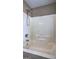 Shower stall featuring a multi-setting shower head and neutral paint at 2093 Parador Bnd, Mcdonough, GA 30253